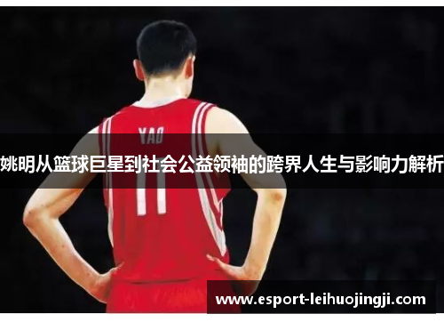 姚明从篮球巨星到社会公益领袖的跨界人生与影响力解析